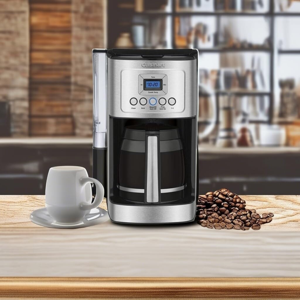 Macchina per caffè programmabile da 14 tazze, tecnologia Perfectemp, brocca di vetro