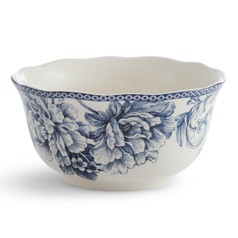 Servizio da tavola in porcellana 222 Fifth Adelaide da 16 pezzi, blu