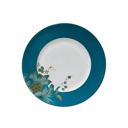 Set da pranzo in porcellana Eliza da 16 pezzi di 222 Fifth, color verde-blu