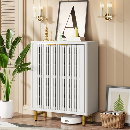 Mobile porta scarpe con anta per 24 paia, per ingresso e soggiorno