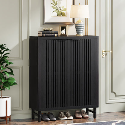 Mobile porta scarpe con anta per 24 paia, per ingresso e soggiorno