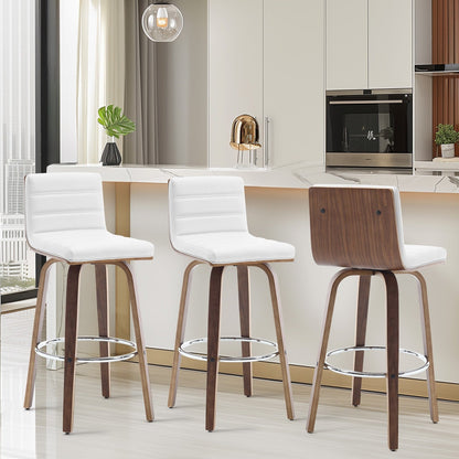 26/29 sgabelli da bar/cucina girevoli in similpelle, set da 2/3 pezzi