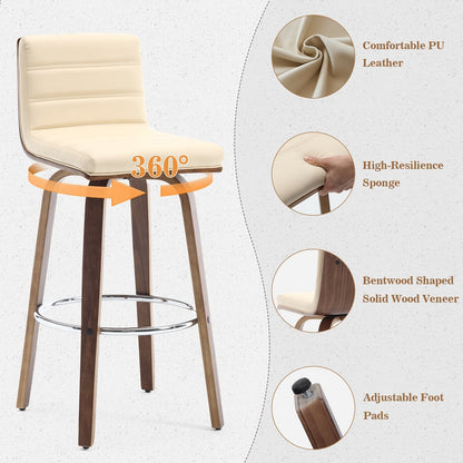 26/29 sgabelli da bar/cucina girevoli in similpelle, set da 2/3 pezzi