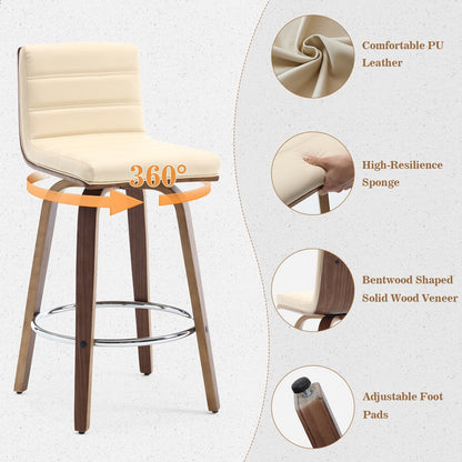26/29 sgabelli da bar/cucina girevoli in similpelle, set da 2/3 pezzi