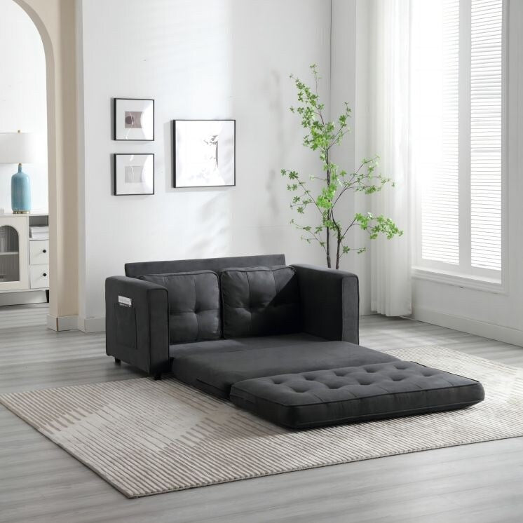 Divano letto futon trasformabile a 3 pieghe