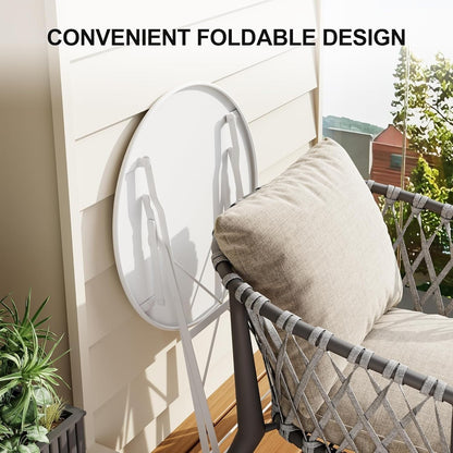 Set da Bistro da Esterno a 3 Pezzi