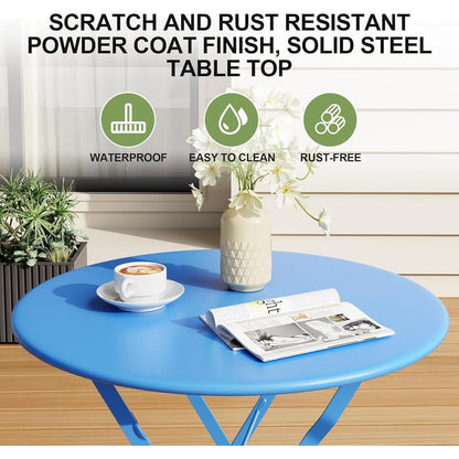 Set da Bistro da Esterno a 3 Pezzi