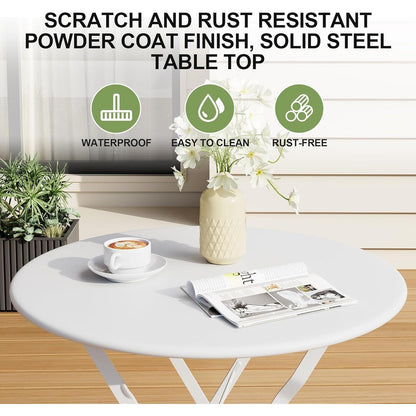 Set da Bistro da Esterno a 3 Pezzi