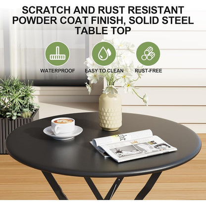 Set da Bistro da Esterno a 3 Pezzi