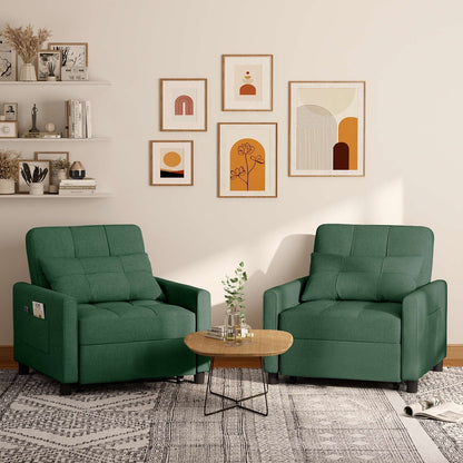 Divano letto trasformabile 3-in-1, divano letto estraibile, letto pieghevole convertibile per soggiorno