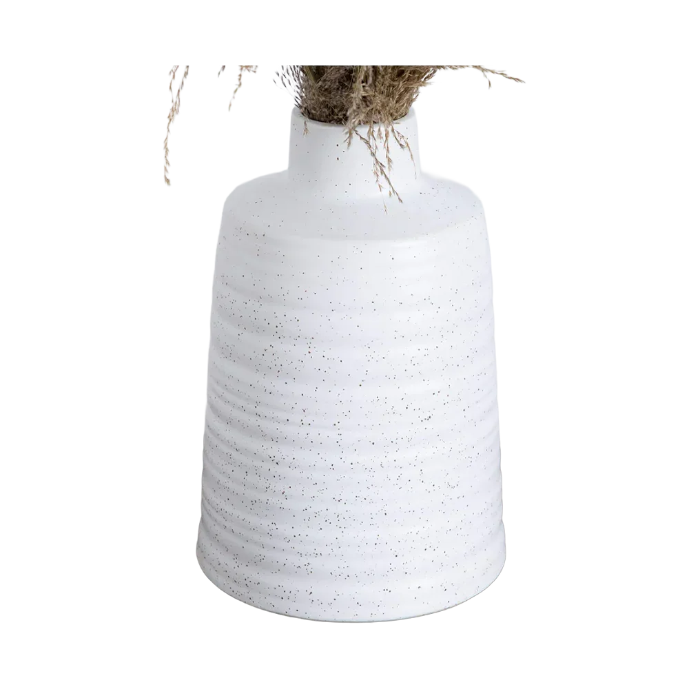 30 Desert Whisper - Pampas naturali essiccate in vaso di ceramica