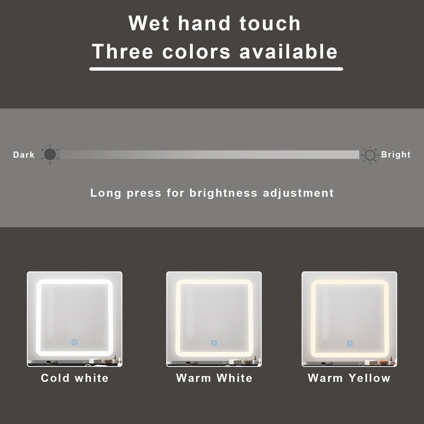 Set da trucco con specchio e sgabello, 39,4'' di larghezza, per cameretta