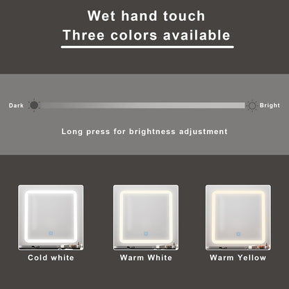 Set da trucco con specchio e sgabello, 39,4'' di larghezza, per cameretta