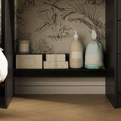 Set da trucco con specchio e sgabello, 39,4'' di larghezza, per cameretta