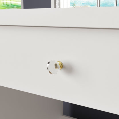 Set da trucco con specchio e sgabello, 39,4'' di larghezza, per cameretta