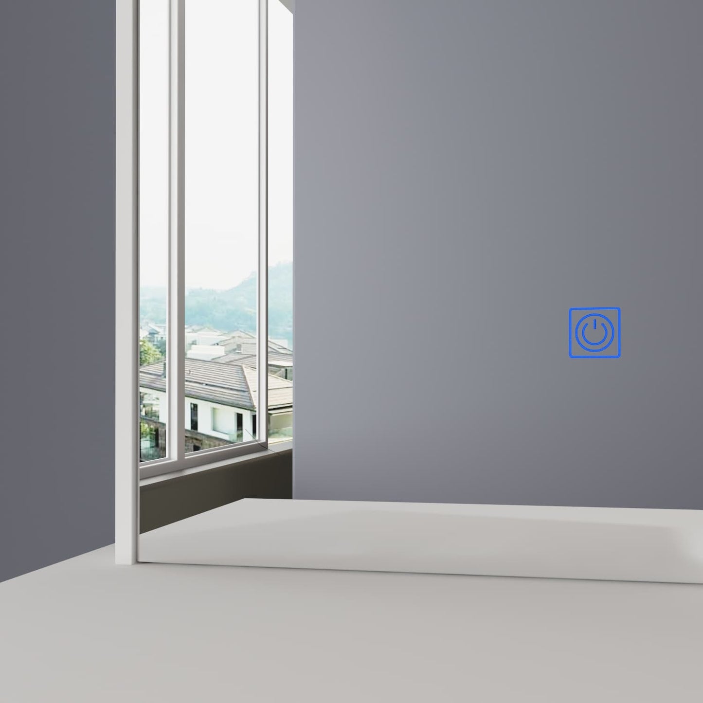 Set da trucco con specchio e sgabello, 39,4'' di larghezza, per cameretta