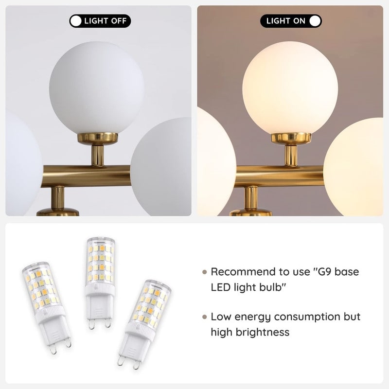 Lampadario lineare a 16 luci in ottone dorato, stile Mid-Century Modern, da 40 pollici, con paralume in vetro satinato, ideale per la sala da pranzo.