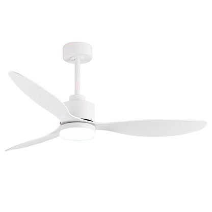 Ventilatore da soffitto a LED da 52 pollici con luci e telecomando (3 pale)