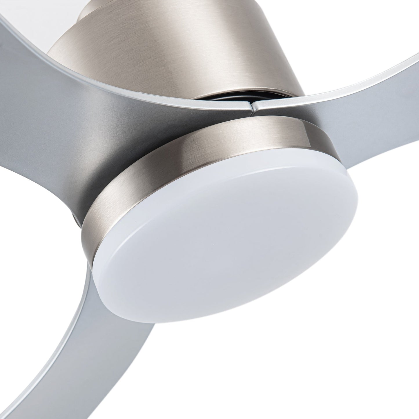 Ventilatore da soffitto a LED da 52 pollici con luci e telecomando (3 pale)