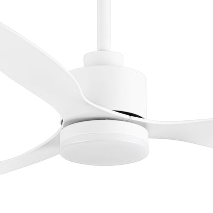 Ventilatore da soffitto a LED da 52 pollici con luci e telecomando (3 pale)