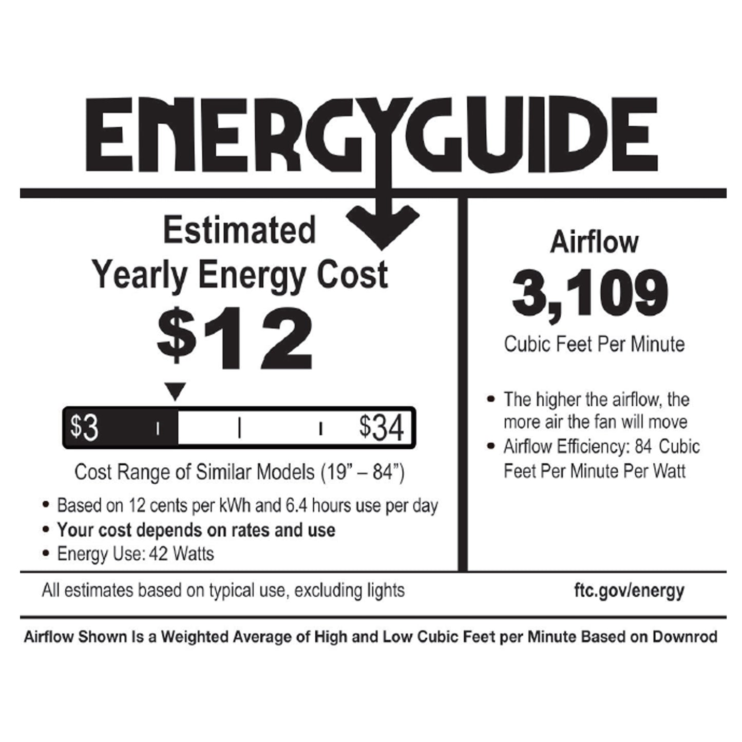 Ventilatore da soffitto a LED in stile rustico con struttura in metallo spazzolato e pale in carbonio da 52 pollici