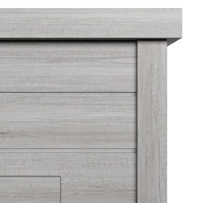 Mantello da parete in lambris con inserto per camino 3D da 52 pollici