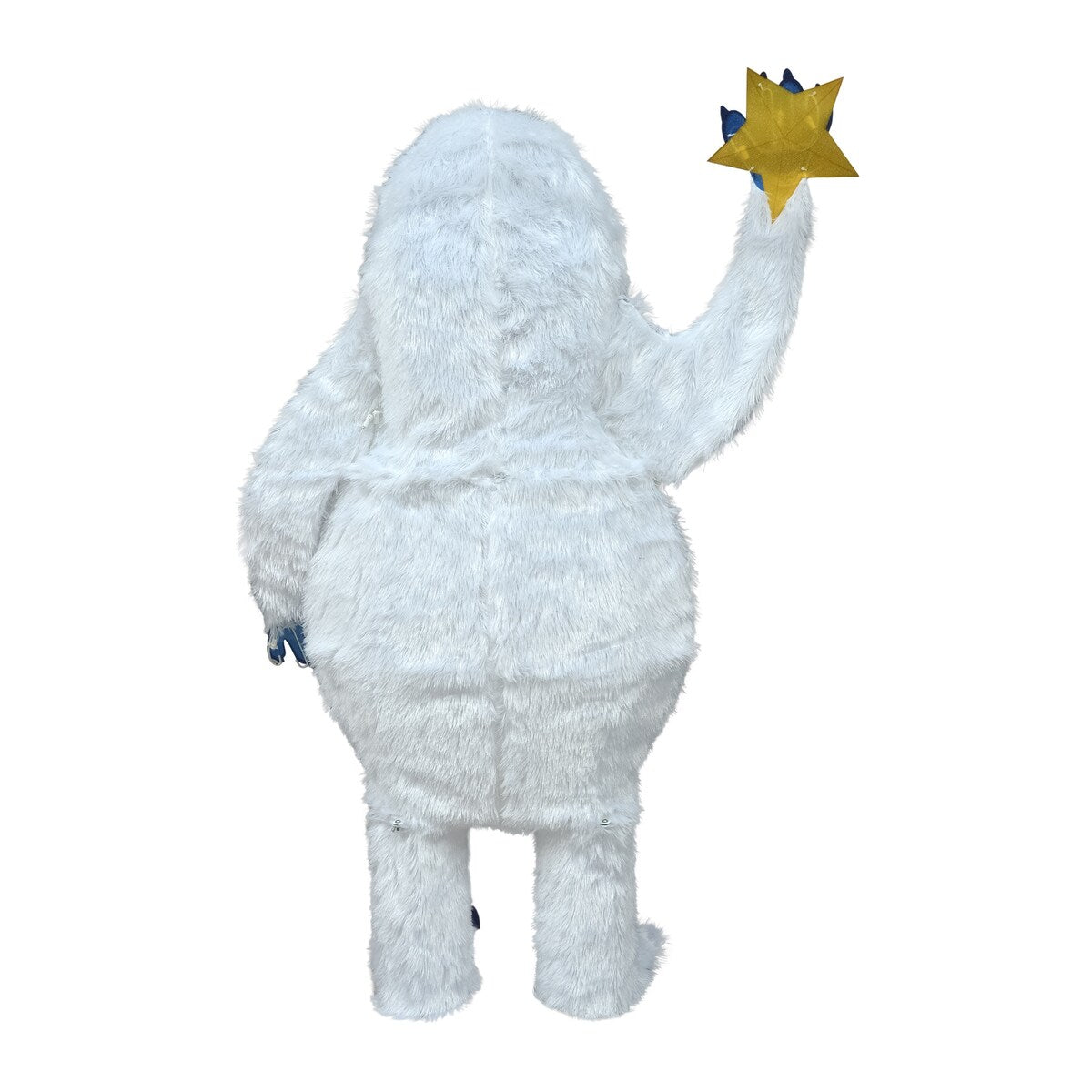 56 Rudolph 3D Decorazione da Giardino a LED Pre-illuminata, Bivviolo con Stella