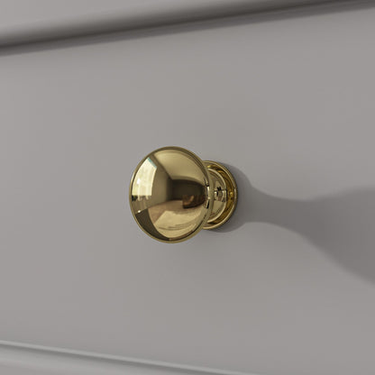 Buffet con ripiani 59.1'' bianco, stile Mid-Century Modern, contemporaneo, laccato