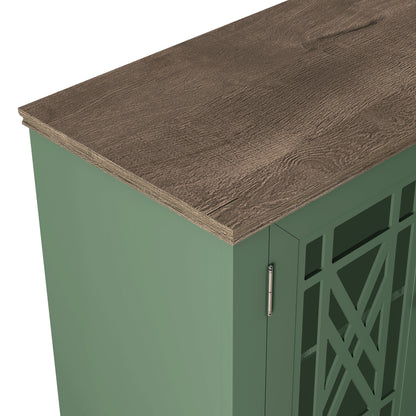 Buffet/Credenza da Cucina in Legno in Stile Vintage - 160 cm di Larghezza