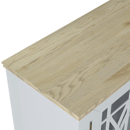 Buffet/Credenza da Cucina in Legno in Stile Vintage - 160 cm di Larghezza