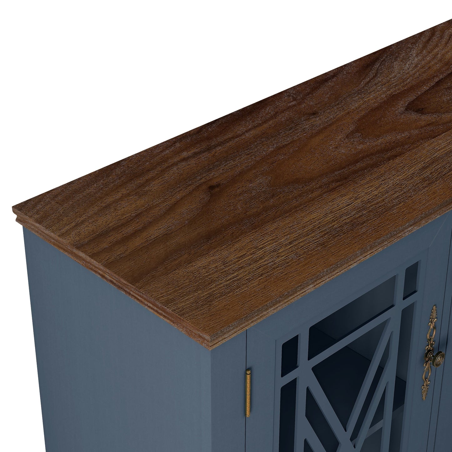 Buffet/Credenza da Cucina in Legno in Stile Vintage - 160 cm di Larghezza