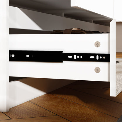 Comò con 9 cassetti da 63W, comò decorativo per soggiorno e camera da letto.