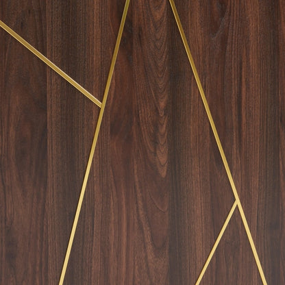 Mobile portaoggetti in legno con buffet e credenza, larghezza 63''