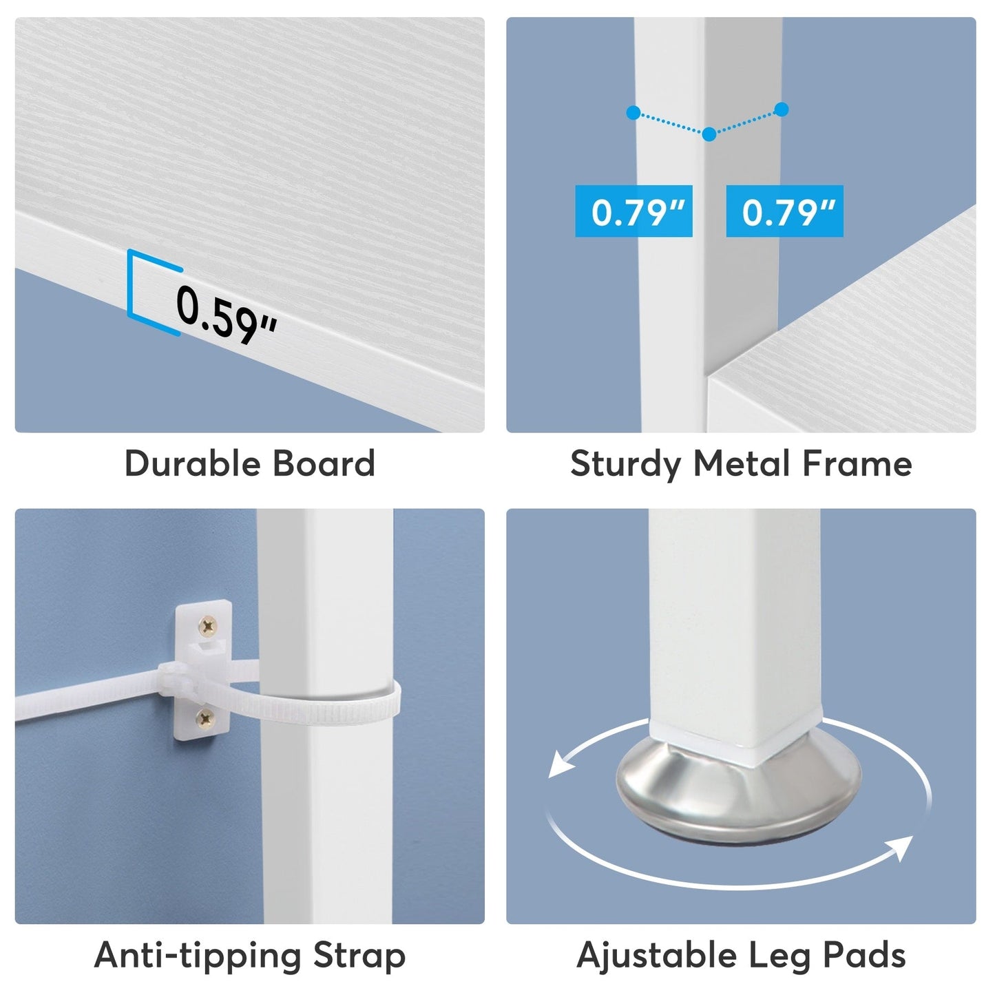 71 Libreria in stile industriale, scaffale a 6 livelli in legno marrone rustico, scaffali aperti per libri