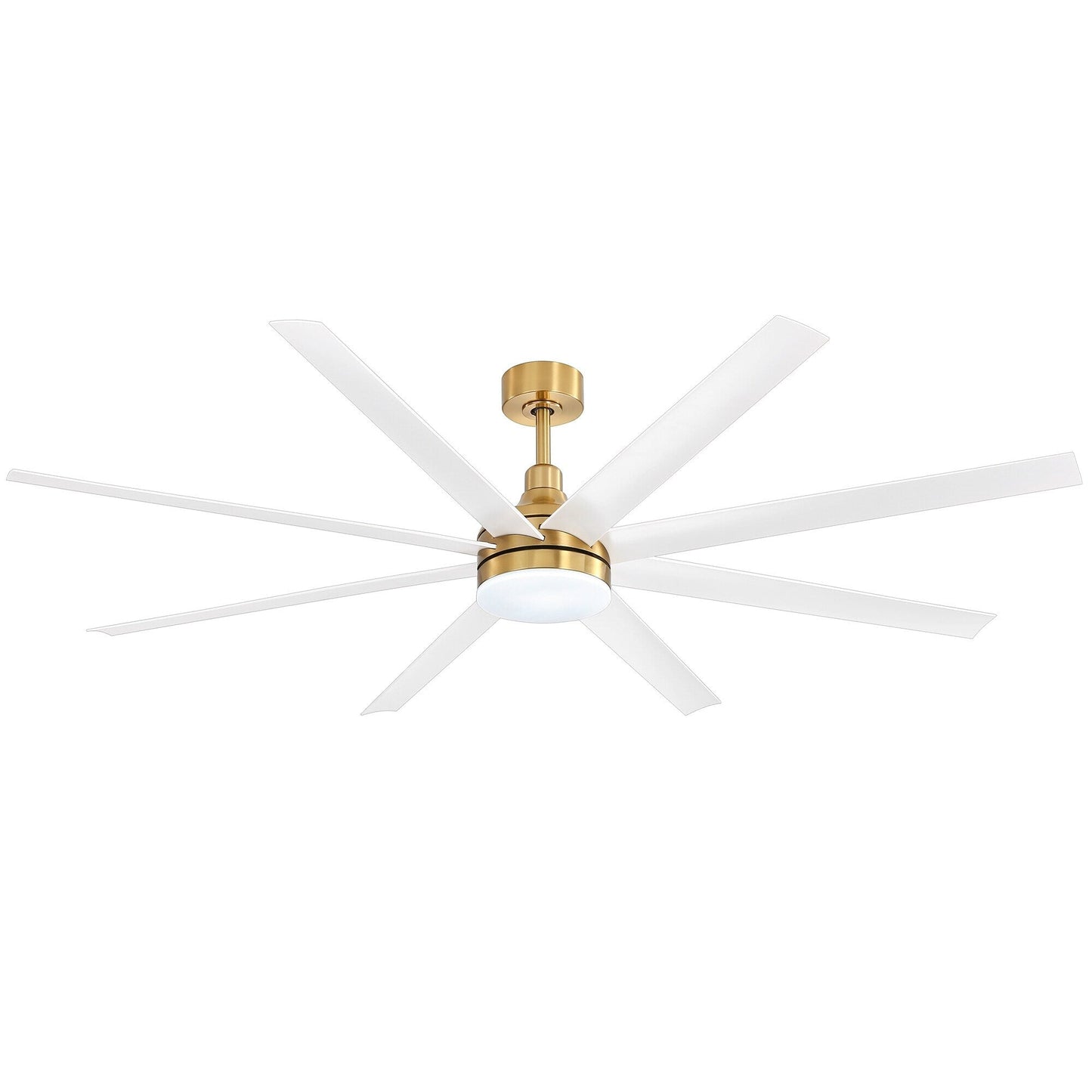 Ventilatore a soffitto da 72 pollici con luce a LED e telecomando - 8 pale