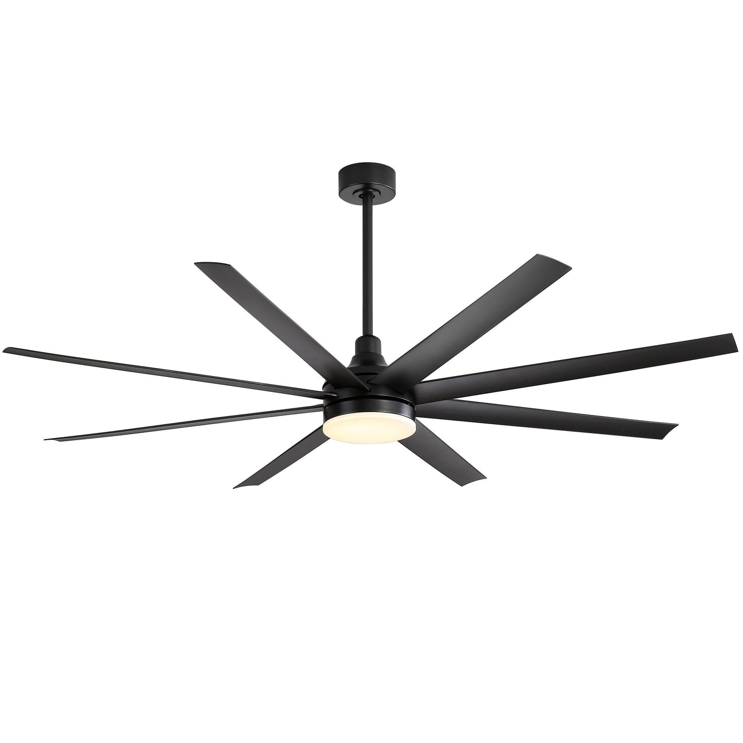 Ventilatore a soffitto da 72 pollici con luce a LED e telecomando - 8 pale