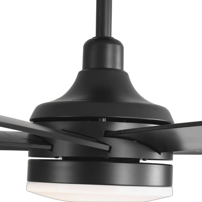 Ventilatore a soffitto da 72 pollici con luce a LED e telecomando - 8 pale