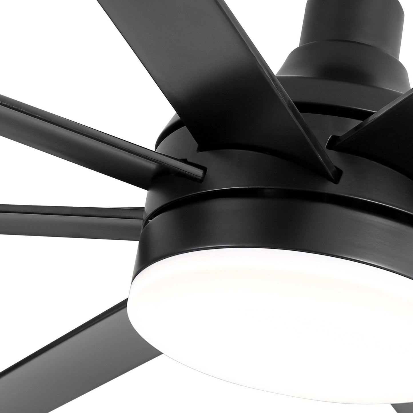 Ventilatore a soffitto da 72 pollici con luce a LED e telecomando - 8 pale