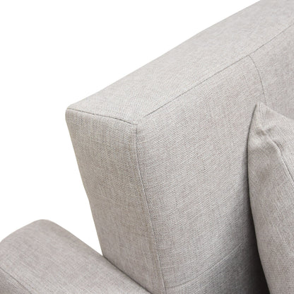 Divano letto reversibile e chaise longue largo 82''