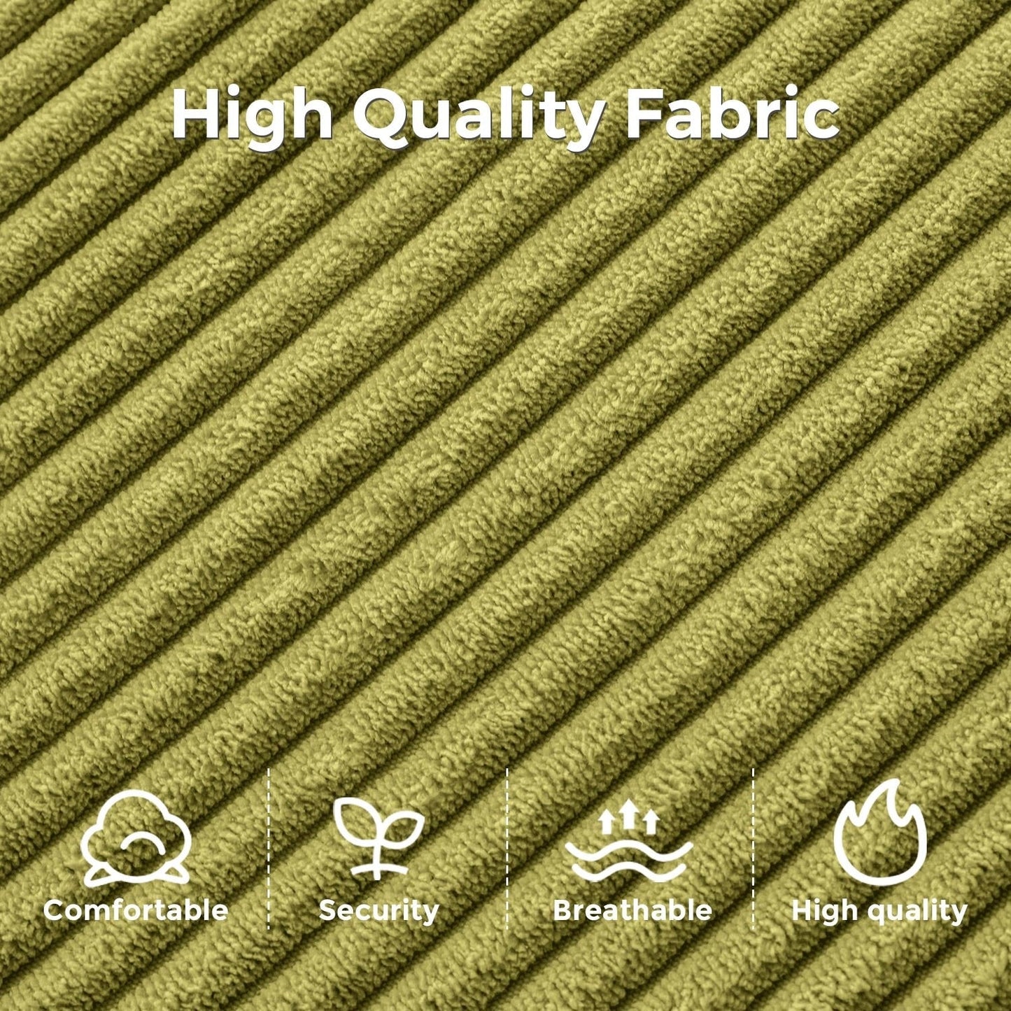 Divano letto pieghevole in cordoncino, singolo, 8 posti