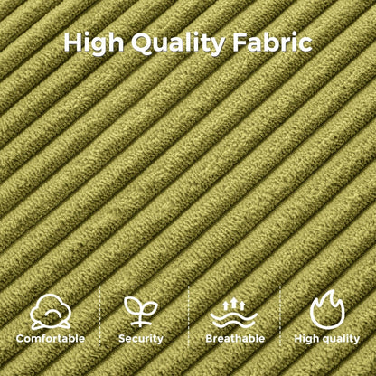 Divano letto pieghevole in cordoncino, singolo, 8 posti