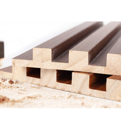 Lama di rivestimento per pareti in legno massello - 93 pollici x 6 pollici x 0,8 pollici - 3 pezzi + 1 pezzo di finitura per estremità