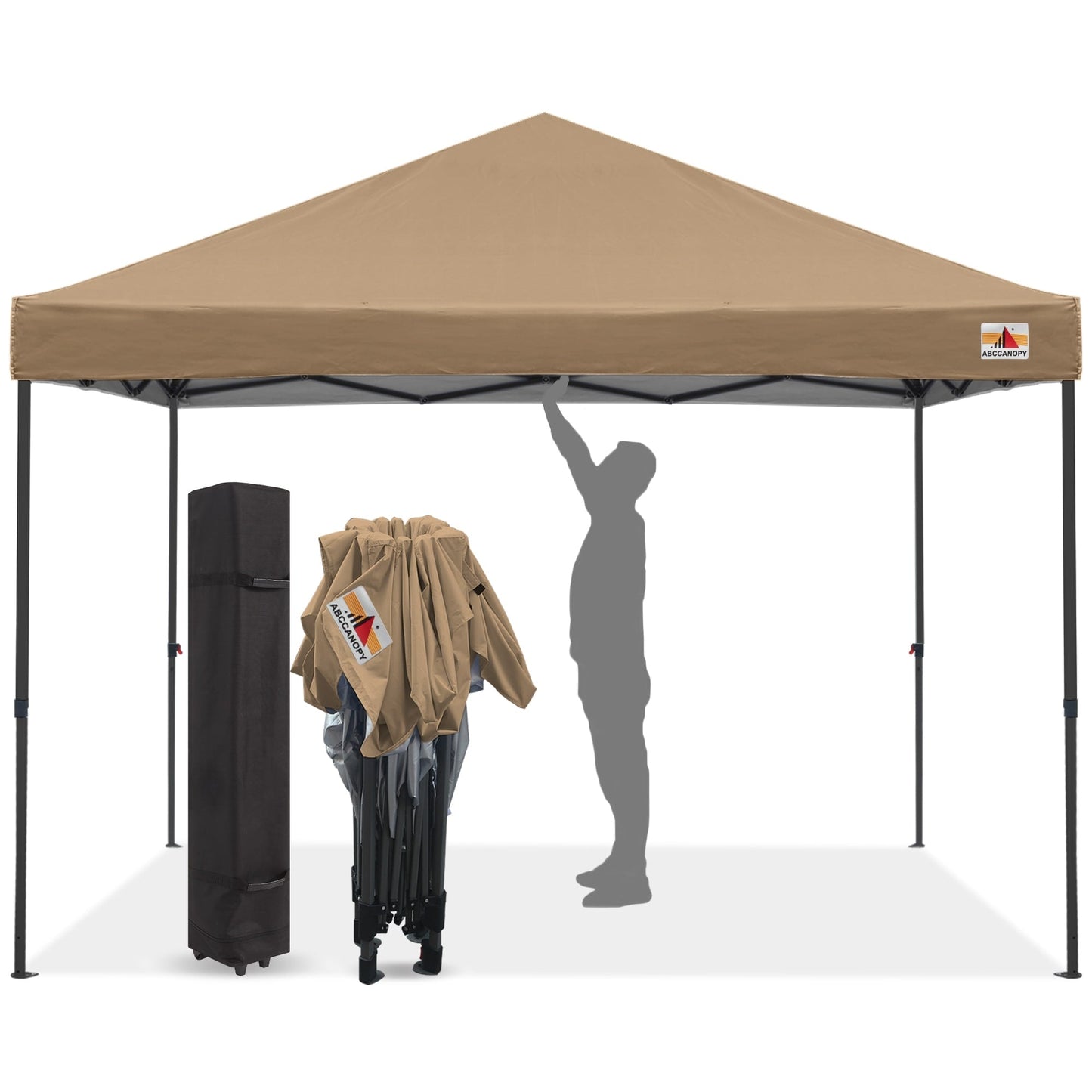 ABCCANOPY Tenda da sole pieghevole resistente e facile da montare, per esterni.