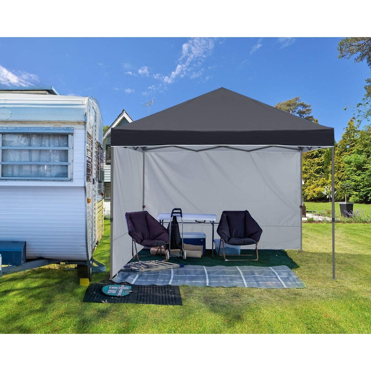 ABCCANOPY Tenda da sole pieghevole resistente e facile da montare, per esterni.