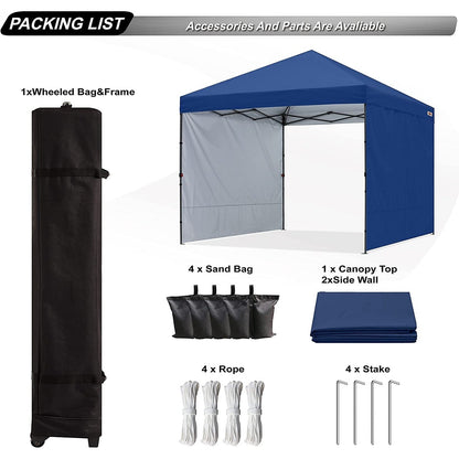 ABCCANOPY Tenda da sole pieghevole resistente e facile da montare, per esterni.