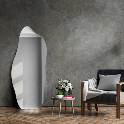 Specchio da parete asimmetrico e irregolare ALYA