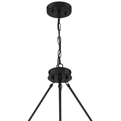 Lampadario a ruota di carro da 12 luci in stile farmhouse Acroma da 40 pollici con certificazione UL - 40'' diametro x 138'' altezza