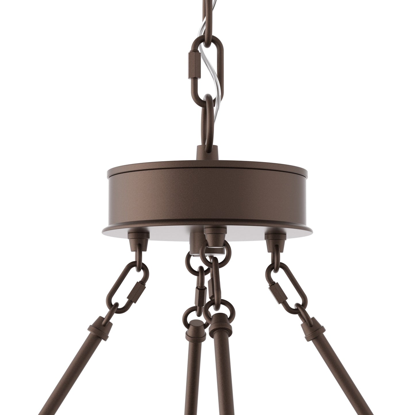 Lampadario a ruota di carro da 12 luci in stile farmhouse Acroma da 40 pollici con certificazione UL - 40'' diametro x 138'' altezza