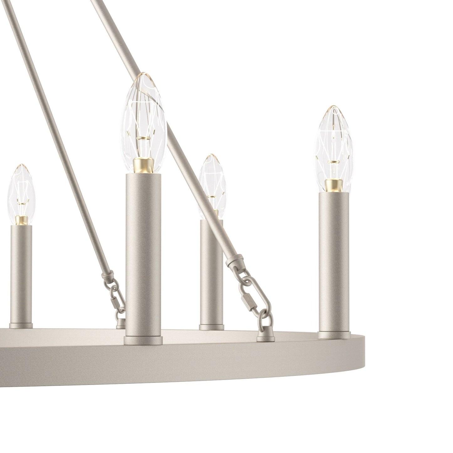 Lampadario a ruota di carro da 12 luci in stile farmhouse Acroma da 40 pollici con certificazione UL - 40'' diametro x 138'' altezza