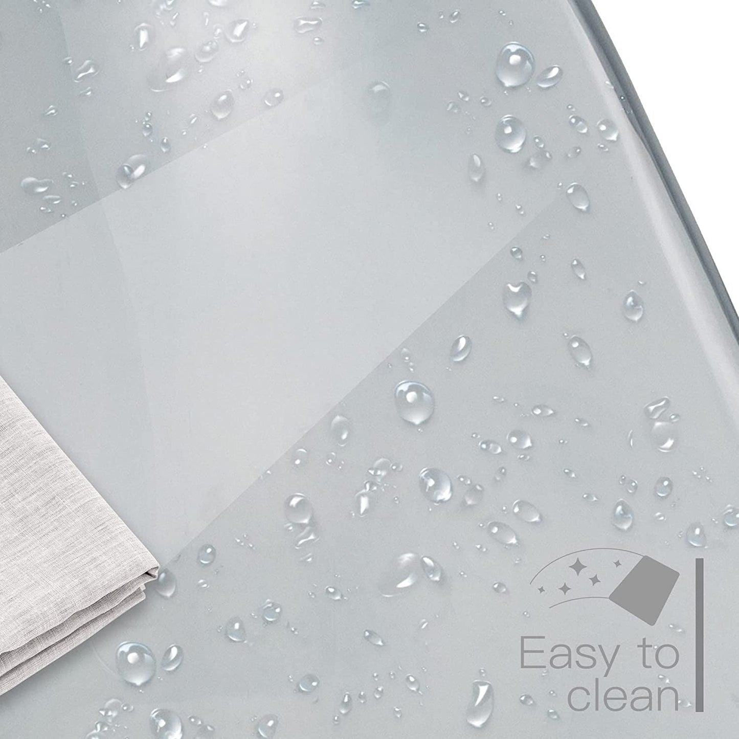 Sedia da ufficio girevole in acrilico, regolabile in altezza, senza braccioli, con ruote, per uso domestico.